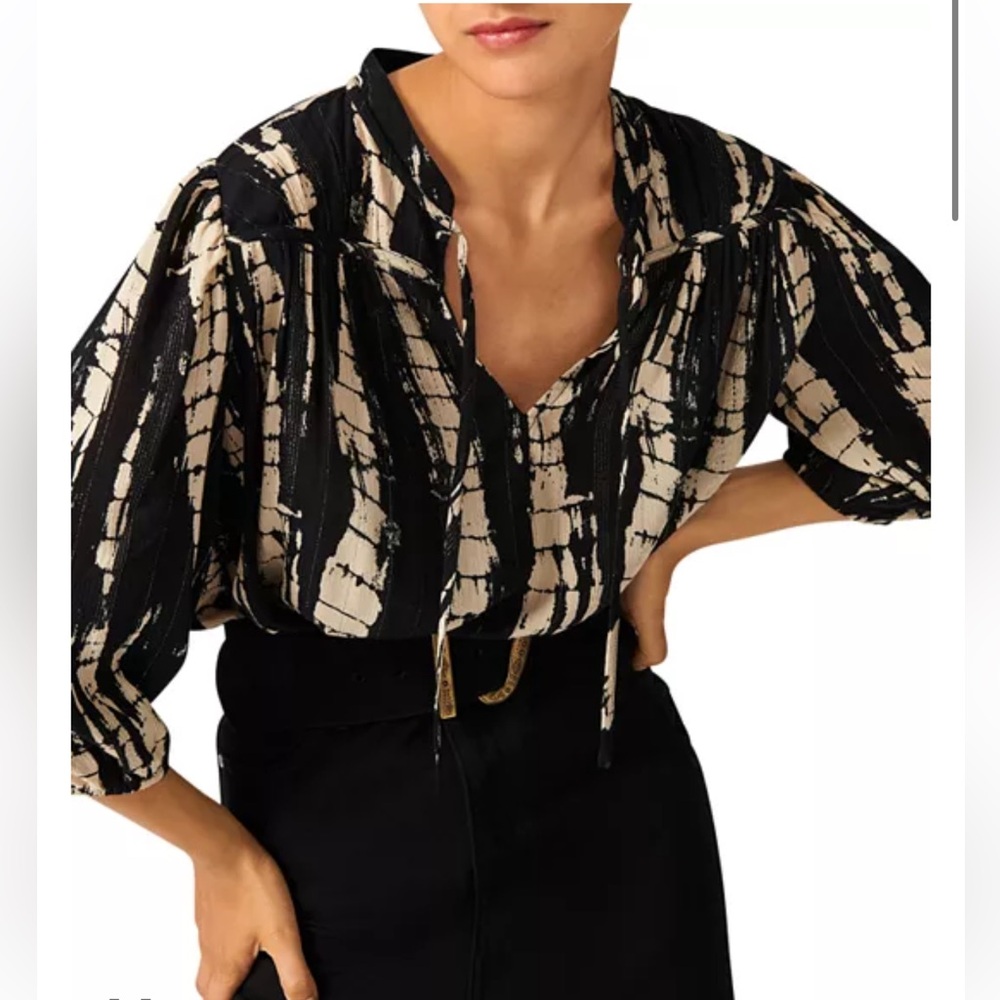 Ba&Sh Kea Tie Dye Blouse